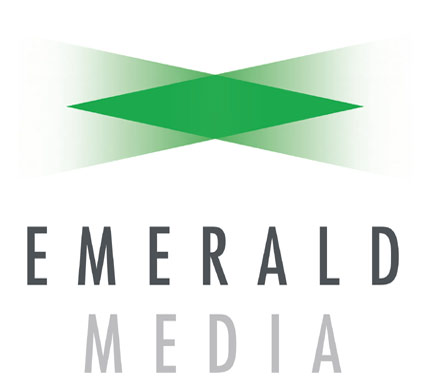 Emerald Media by KKR Logo